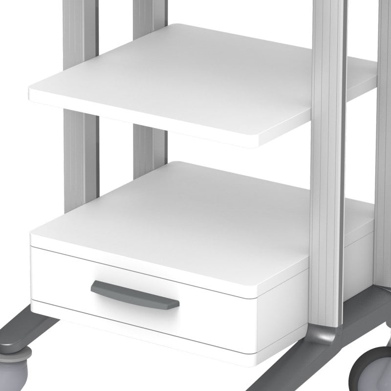 Doppio Endoscopy Trolley grey