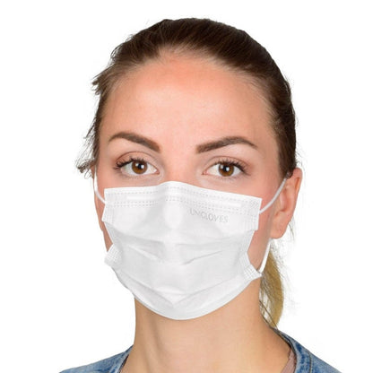 UNIGLOVES Surgical Mask small pink