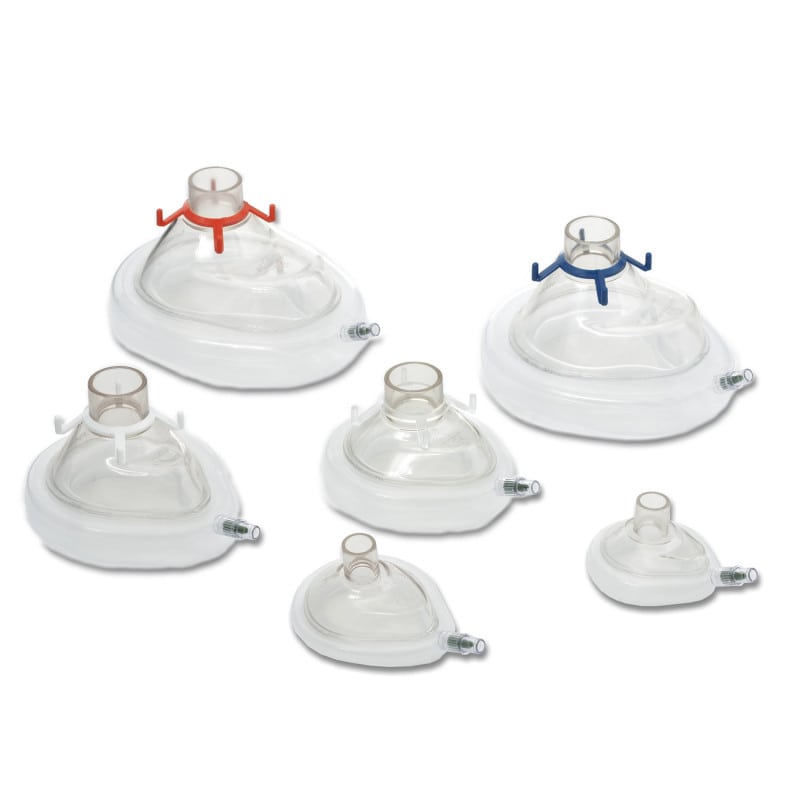 Ambu® Disposable Face Mask with Check Valve (Size 6, Large Adult)