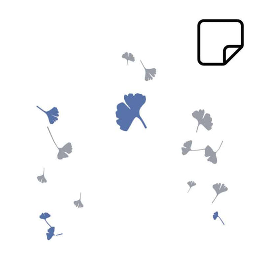 Ginko Stickers blue