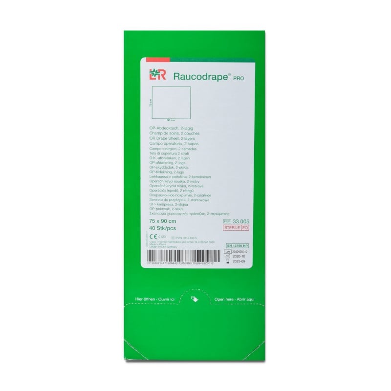 Raucodrape® PRO OR Drape Sheets 150 x 180 cm, 13 PCS