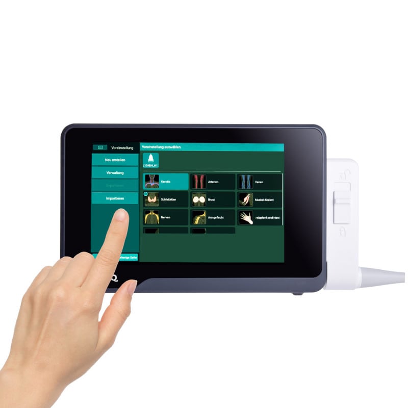 H1300 Portable Ultrasound with linear probe L154BH