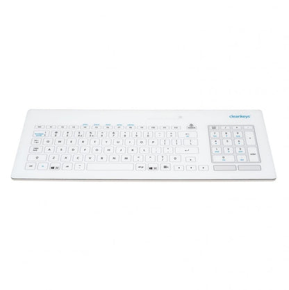 GETT CK5 Cleankeys® Glass Keyboard German