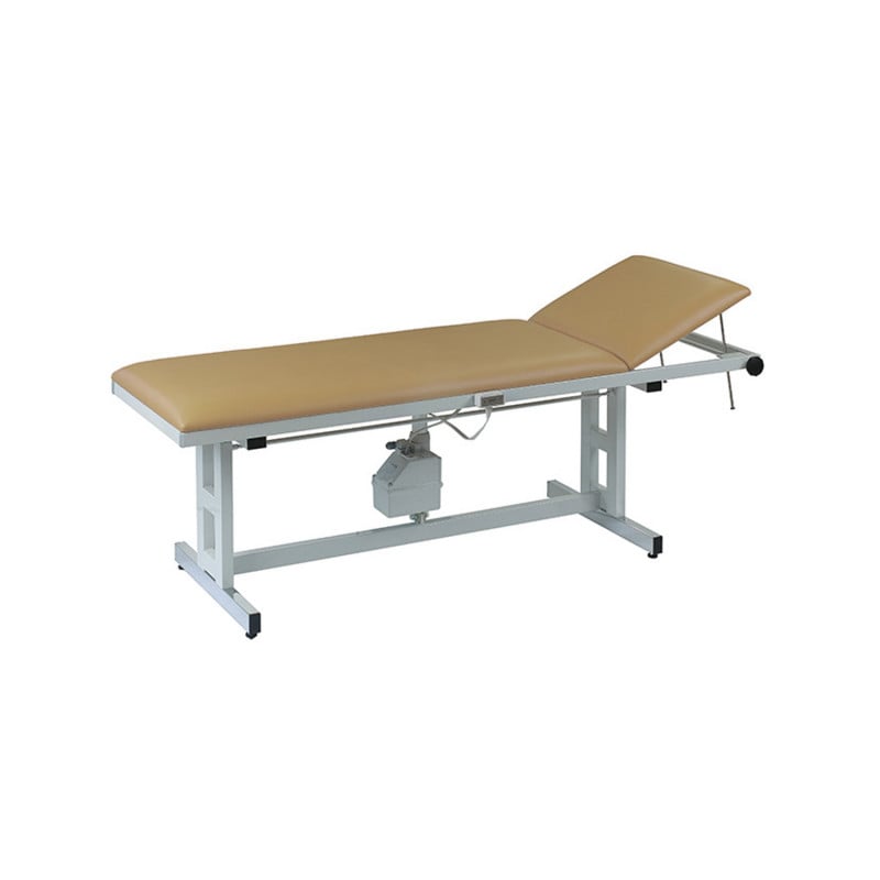 Height Adjustable Examination Table light blue
