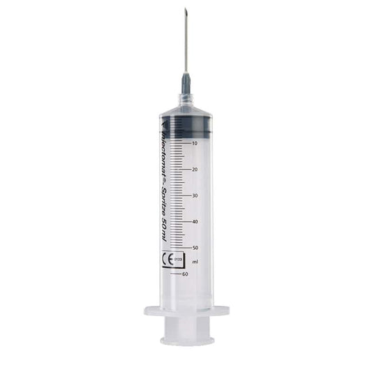 Injectomat® Syringe 50 ml light protected (orange)