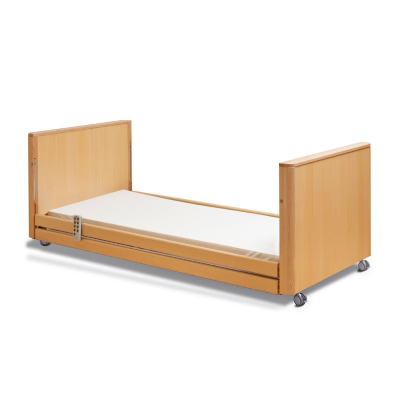 Aldena Nursing Bed with wooden slatted base