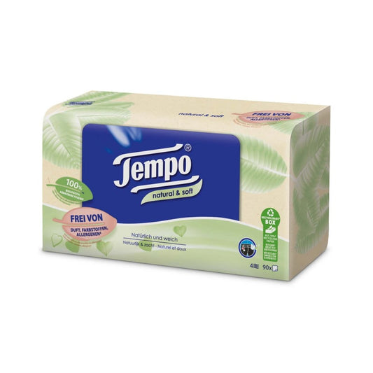 TEMPO Tissues Natural & Soft Individual packs