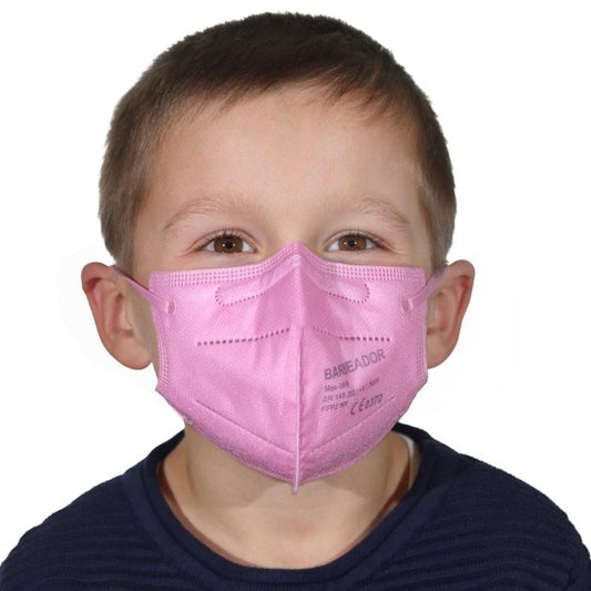 Coloured FFP2 Mask for Children white