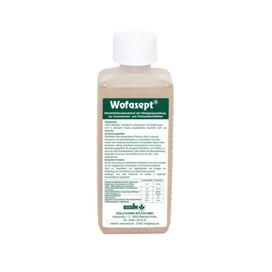 Wofasept® Disinfectant Concentrate 250 ml Bottle