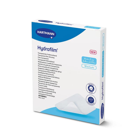 Hydrofilm® Transparent Dressing 6 x 7 cm, 10 pieces