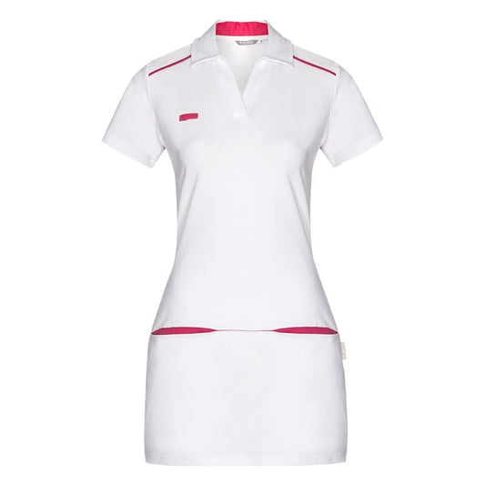 Tamara Long Polo Shirt XL | white