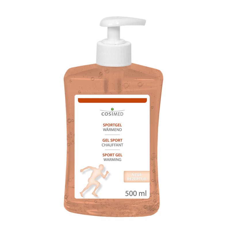 Warming Sports Gel 500 ml bottle