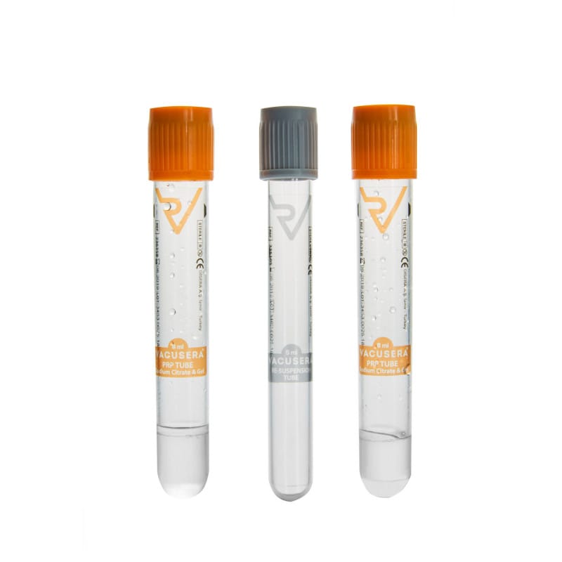 Vacusera PRP Tubes with Gel Kit