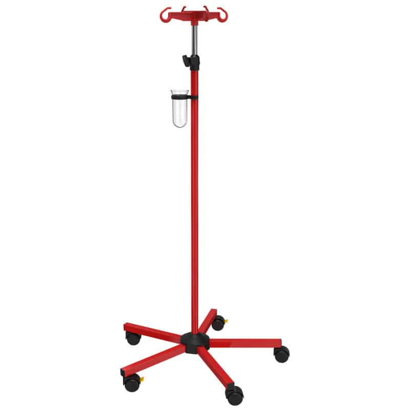 Coloured Infusion Stand traffic green (RAL 6024)