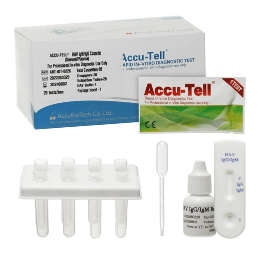 Accu-Tell® HAV IgG-IgM Rapid Test