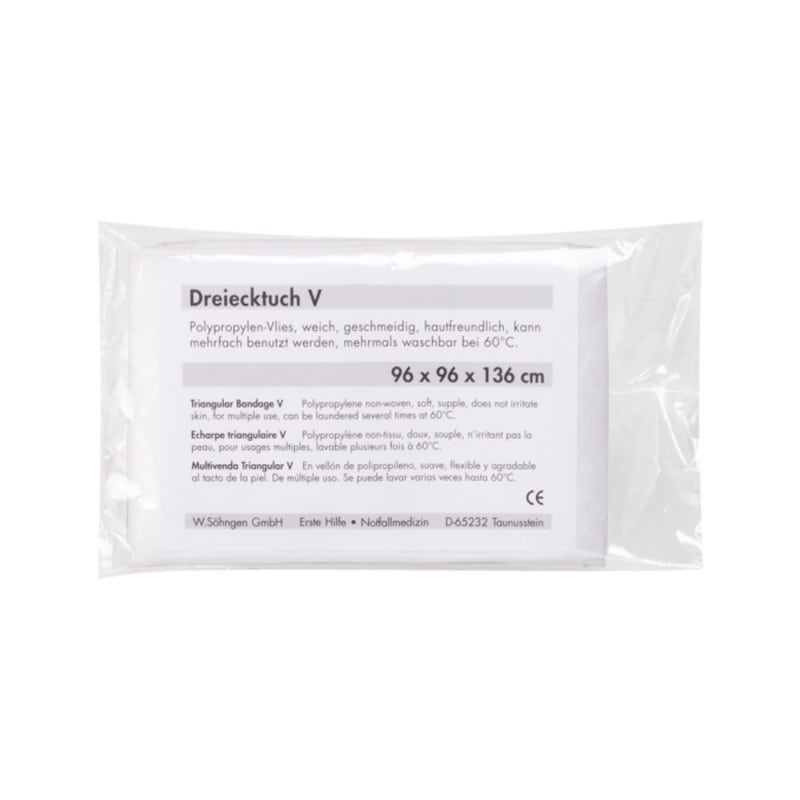 Triangular Bandage V black