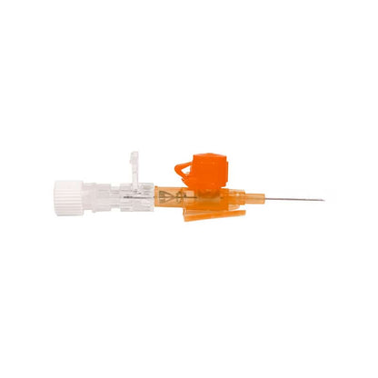 Vasuflo® INT Safety IV Cannulas 14 G, 2.1 x 45 mm, orange