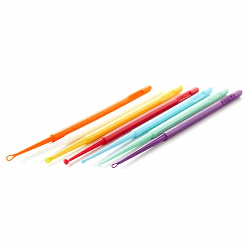 Bionix® Safe Ear Curettes™ CeraSpoon®, yellow