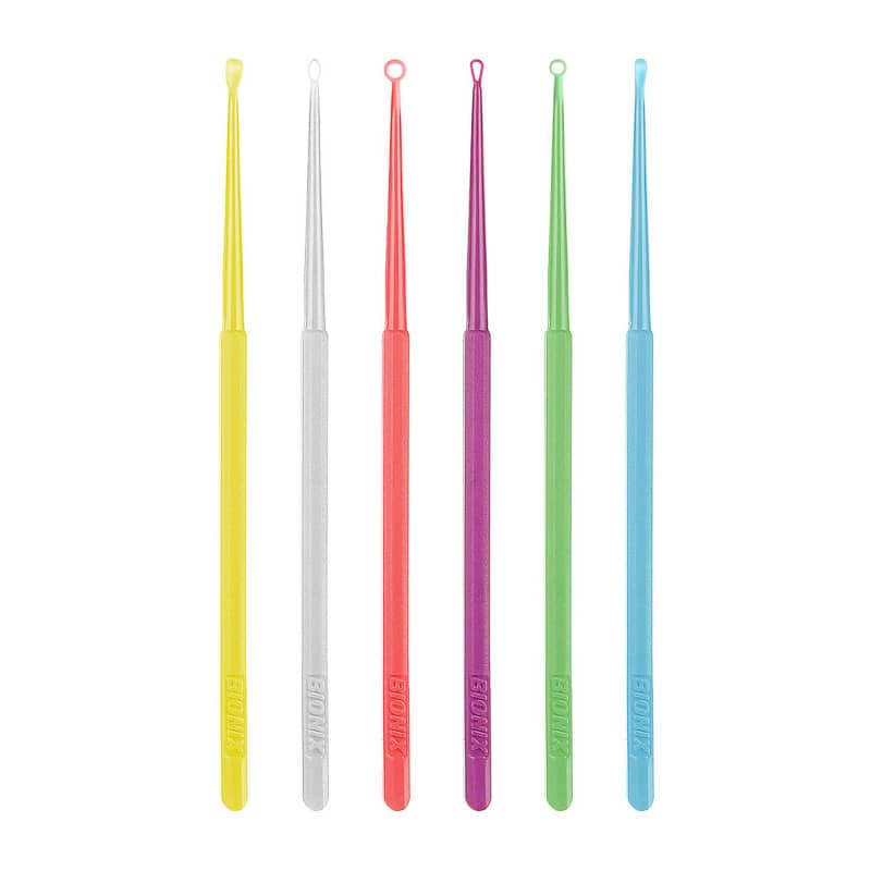 Bionix® Safe Ear Curettes™ FlexLoop®, white