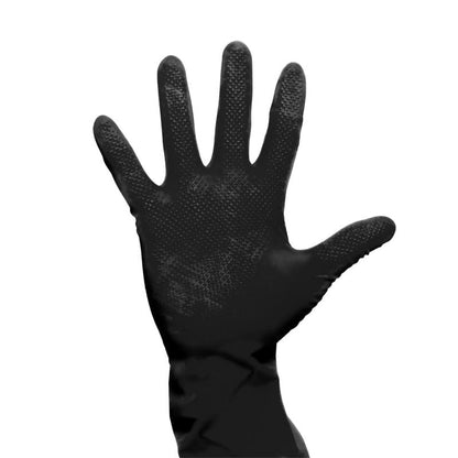 High Grip Nitrile Gloves L