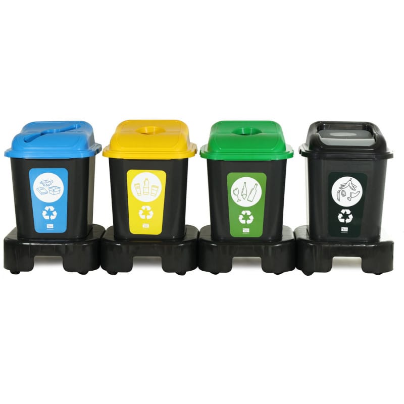 Modular Waste Bin for glass