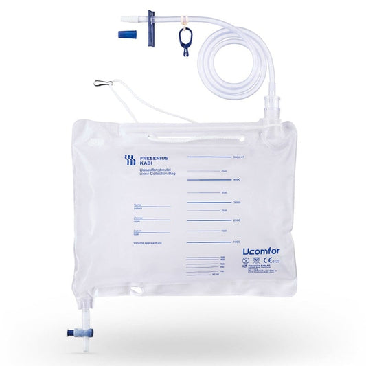 Urine Collection Bag 5 Litres with pump ball