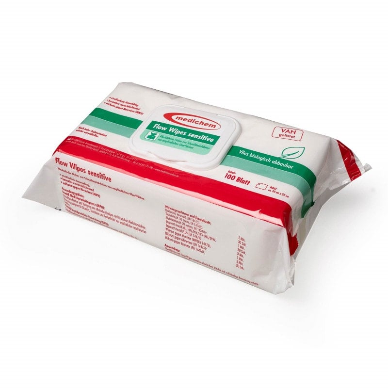 Flow Wipes sensitive