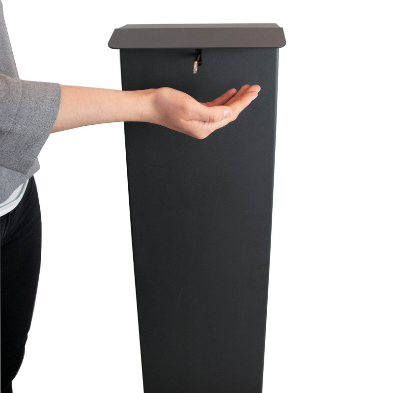 Hygiene Tower with Foot Control SD115 silver