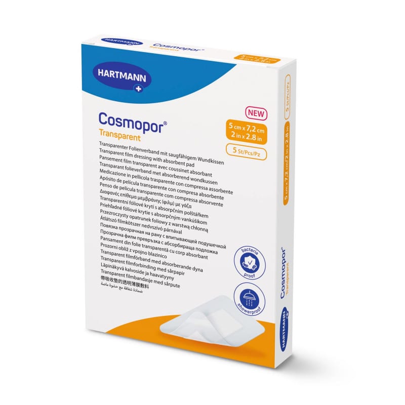 Cosmopor® Transparent 9 x 10 cm (50 pcs)