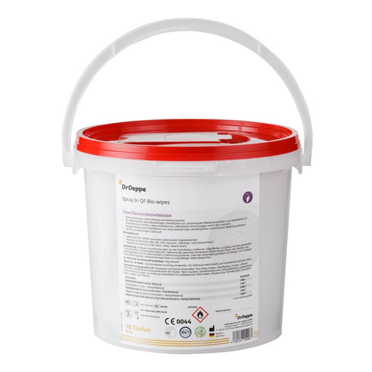 Spray In QF Bio-Wipes Bucket Dispenser