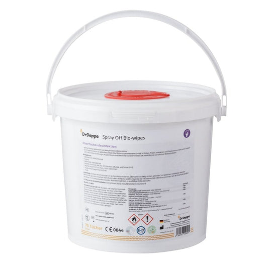 Spray Off Bio-Wipes Bucket Dispenser