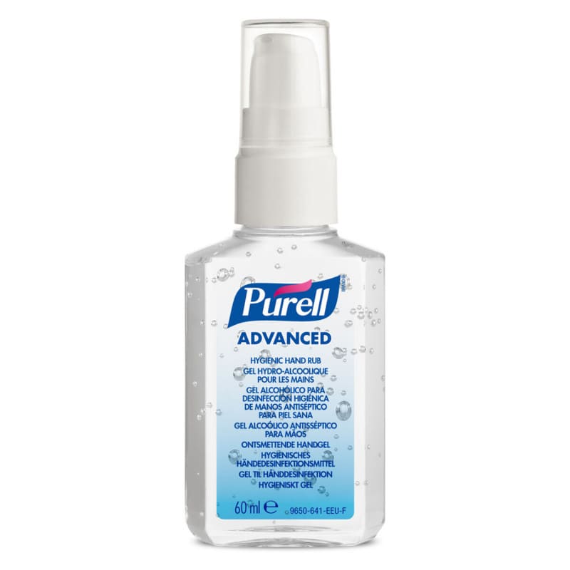 Purell Advanced Hygienic Hand Rub 500 ml pump bottle (square)