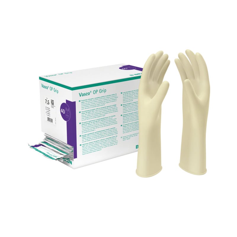 Vasco® OP Grip Latex Surgical Gloves 8