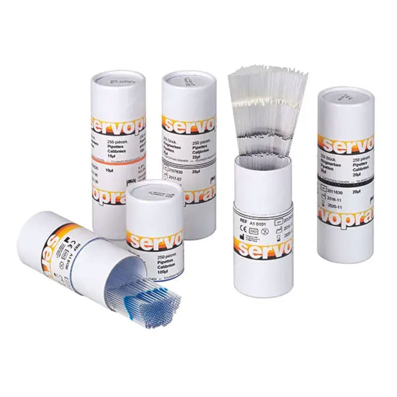 Ring Mark Pipettes, Standard Sizes 100 µl