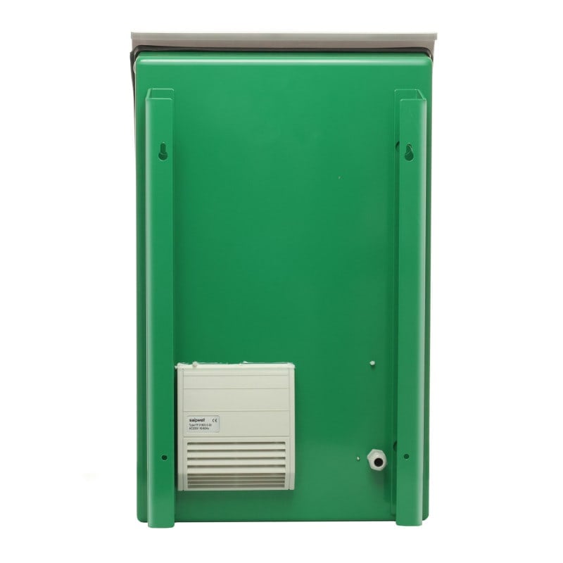 DefibCab Smart Monitoring AED Cabinet with cylinder lock