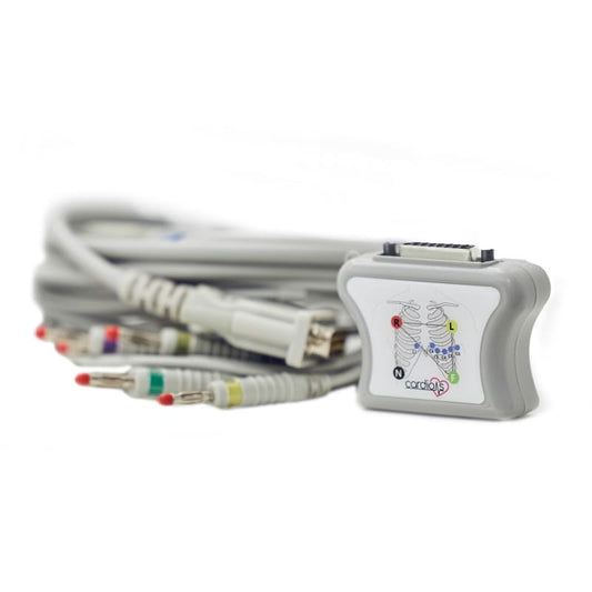 CardioNS E2 with banana plug cable | without tablet