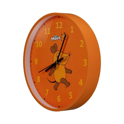 Wall Clock for Kids mouse-duck-elephant