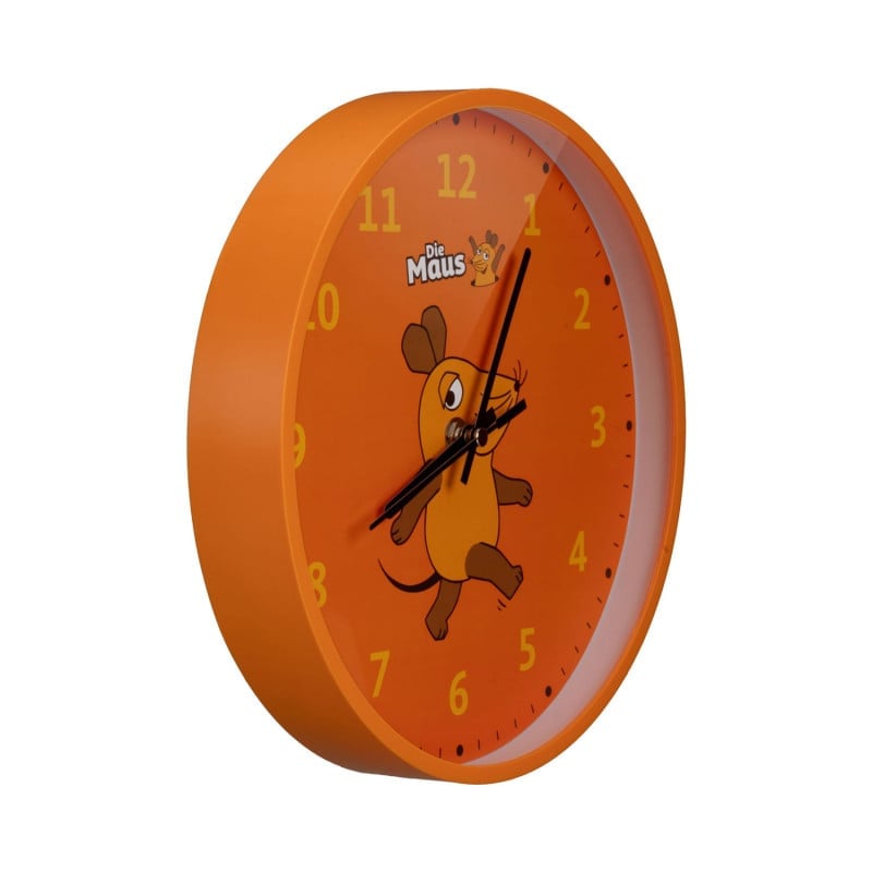 Wall Clock for Kids mouse-duck-elephant