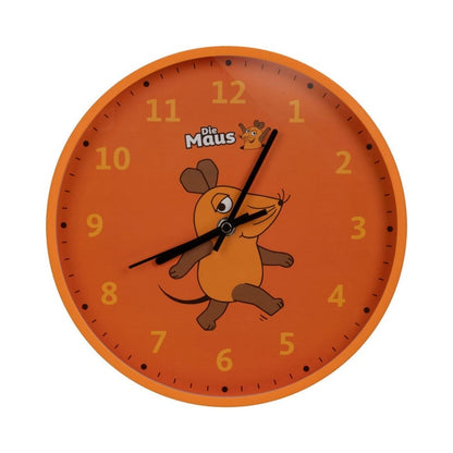 Wall Clock for Kids mouse-duck-elephant