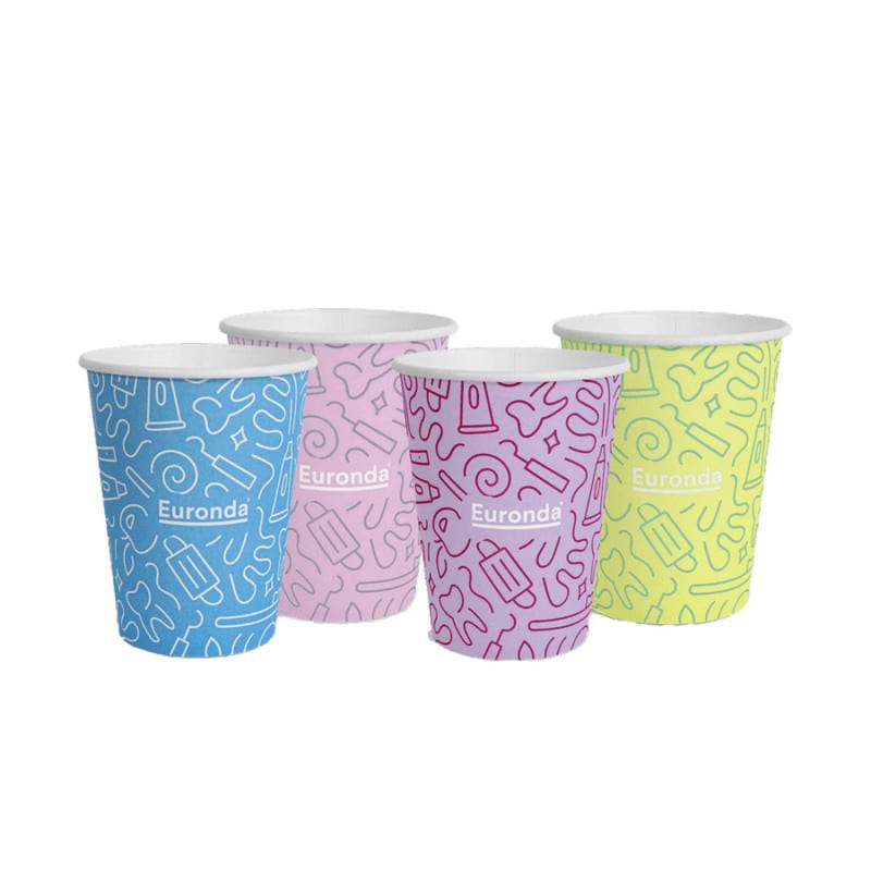 Monoart Graffiti Paper Cups pink