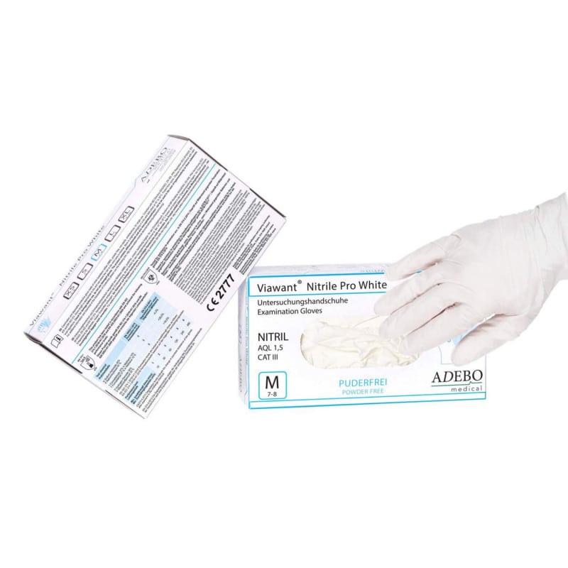Viawant Nitrile Pro White XL