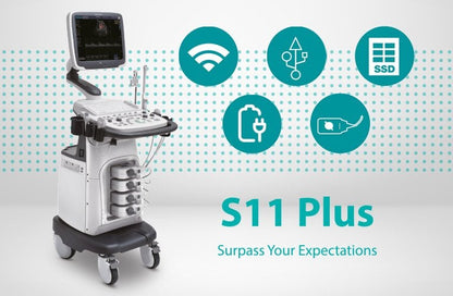 SonoScape S11 Plus ultrasound system without battery