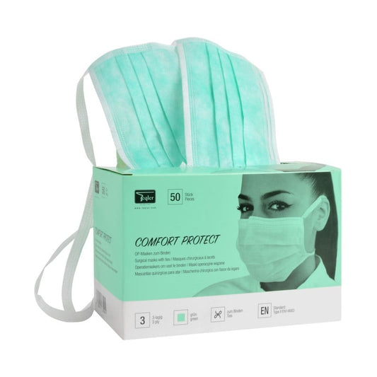 Surgical Mask, 3-ply purple