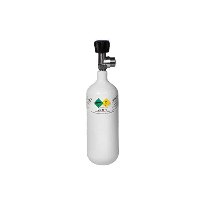 Light Steel Oxygen Tank, filled 10  litre