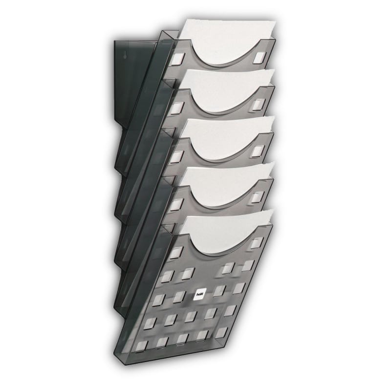 Wall-Mounted Brochure and Leaflet Holder