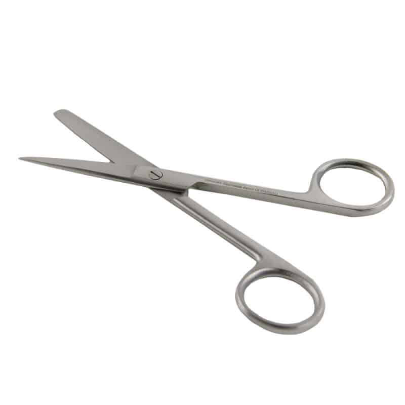 Surgical Scissors, Pointed-Blunt curved | 14.5 cm