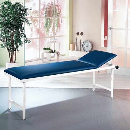 AGA Exam Table lacquered light grey | light blue
