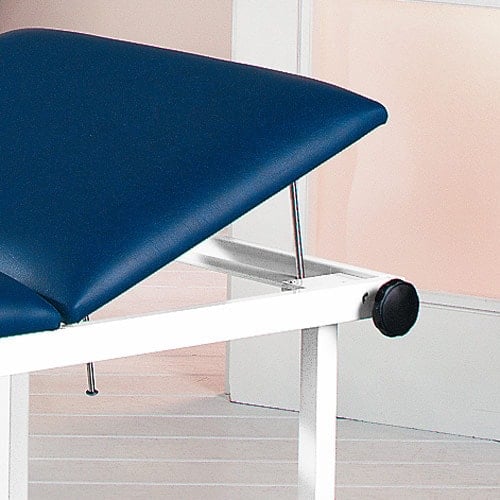 AGA Exam Table chrome plated steel | white