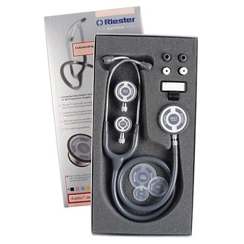 Riester Tristar Stethoscope slate grey
