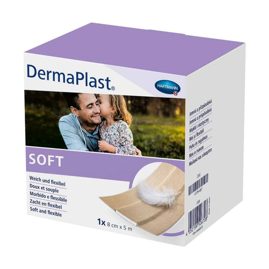 DermaPlast SOFT Adhesive Plaster Roll 4 cm